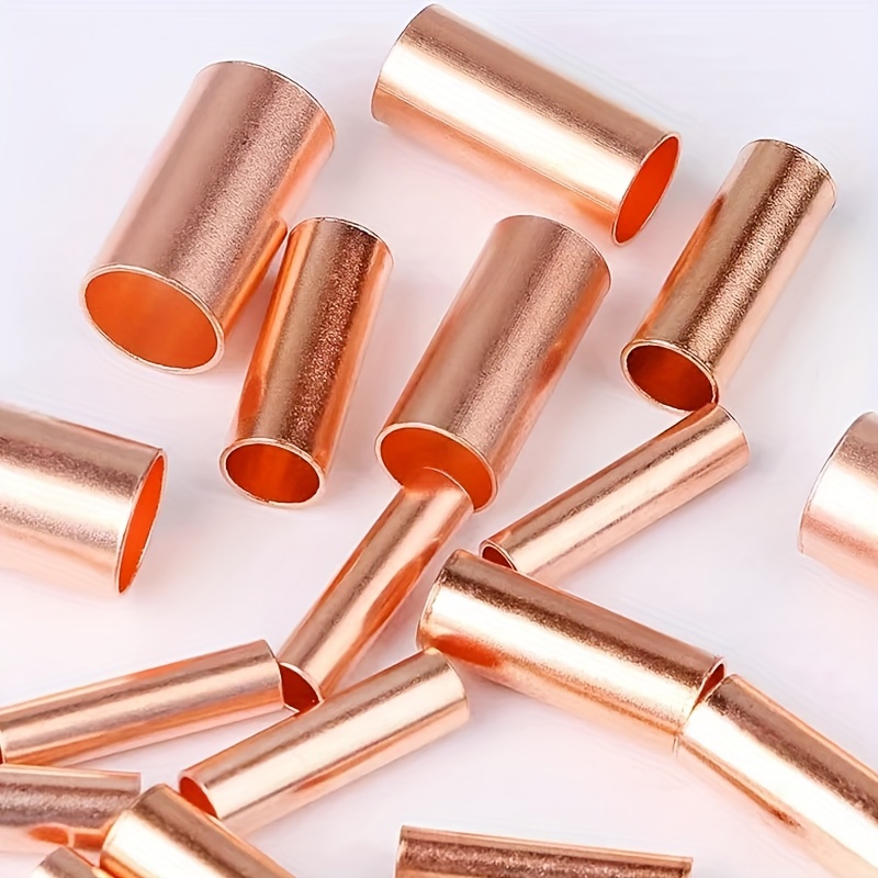 gt copper connecting pipe wire joint small copper tube terminal cable lug bootlace ferrule kit