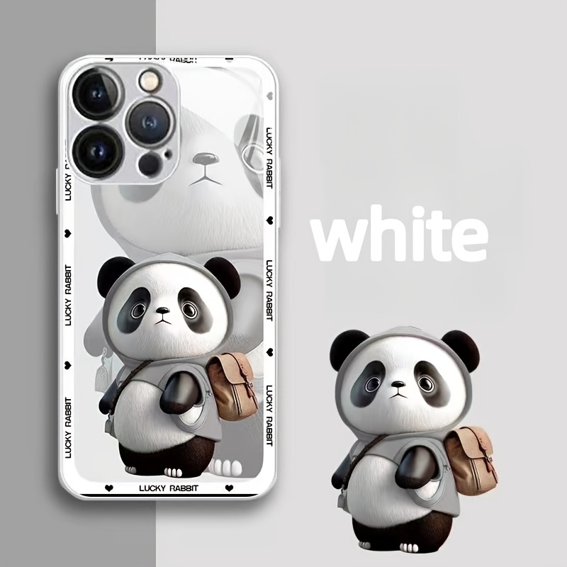 Capa Fofa De Desenho Animado Panda Para IPhone 15/14/13/12/11 Pro Max -  Temu Portugal