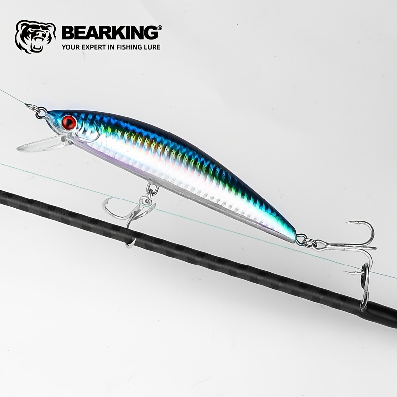 Bearking Fishing Lures 4 72in 40g Sinking Crankbait Pencil Popper