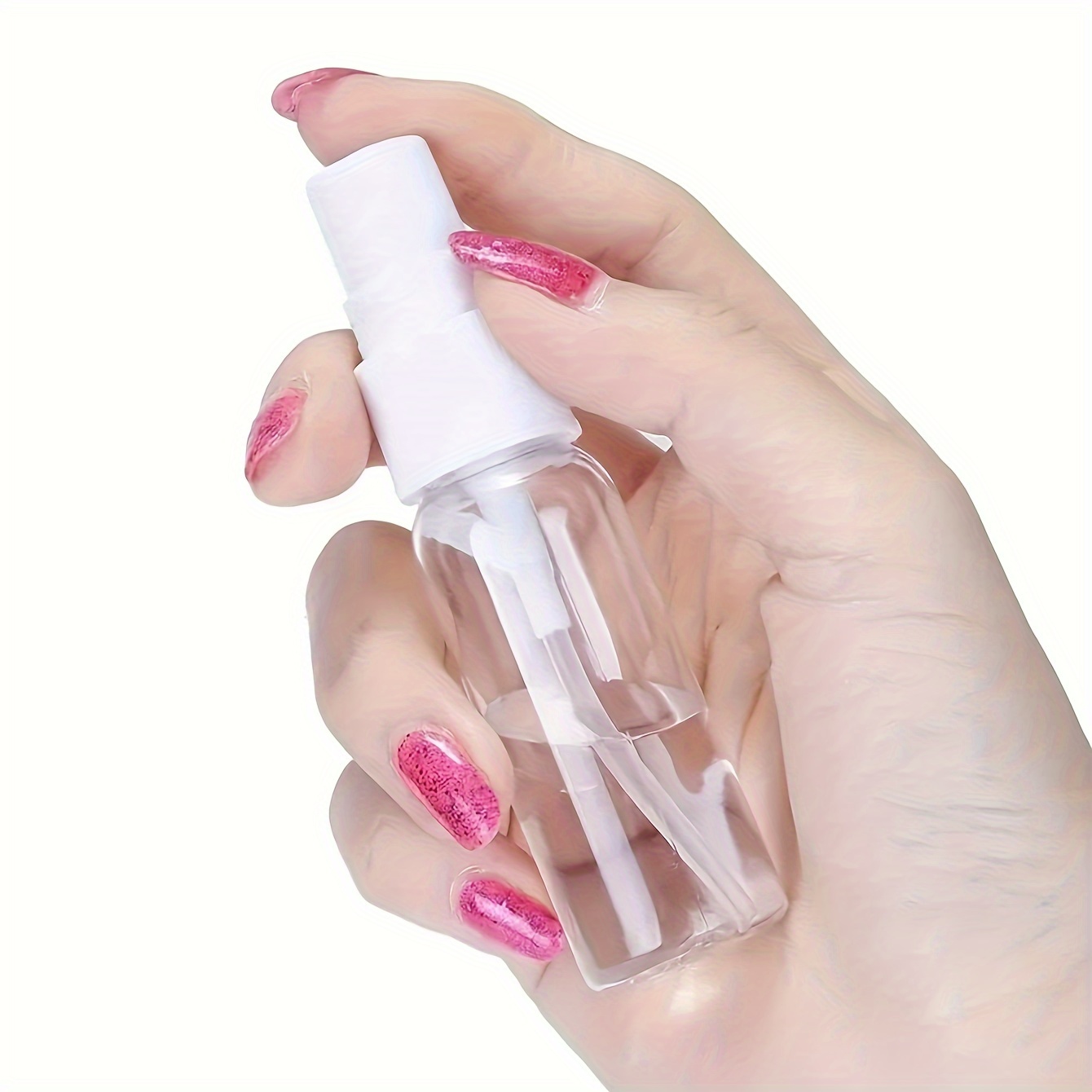 Bottiglia Vuota Portatile In Plastica Spray Dispenser Da 50 Ml, Piccolo  Contenitore Di Pulitore Per Unghie Ricaricabile, Bottiglie Atomizzatore Di  Liquido