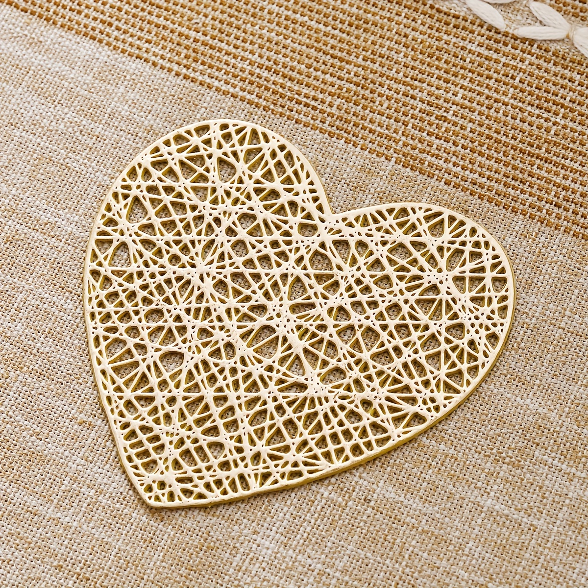 Heart Coasters and Table Mats for Weddings and Home Decor