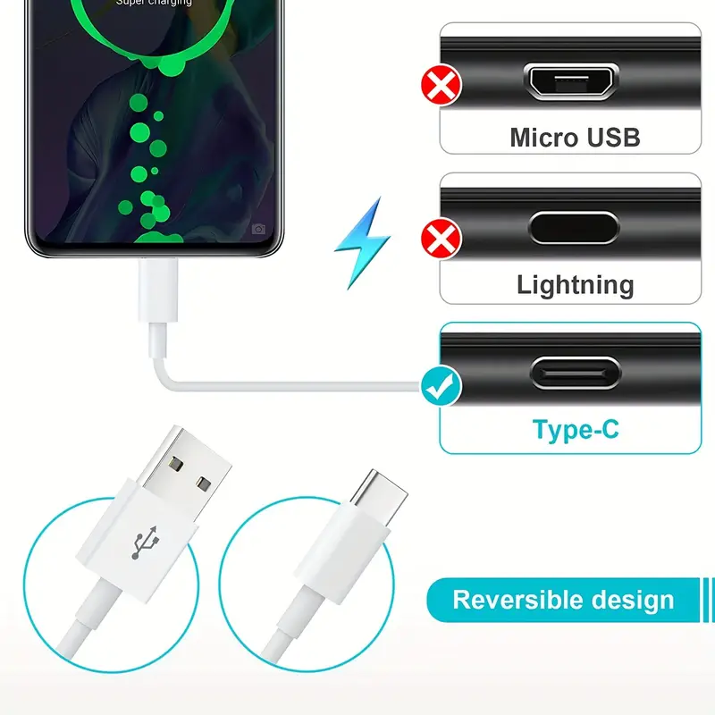 CABLE CHARGEUR USB TYPE C XIAOMI HUAWEI P30/NOTE 7/MATE20/P9/P20/Pro/P40/Lite