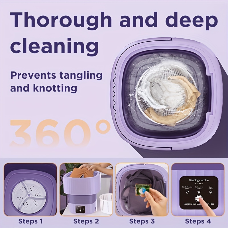 Mini Bucket Washing Machine - Portable Mini Washing Machine – Shopfinity