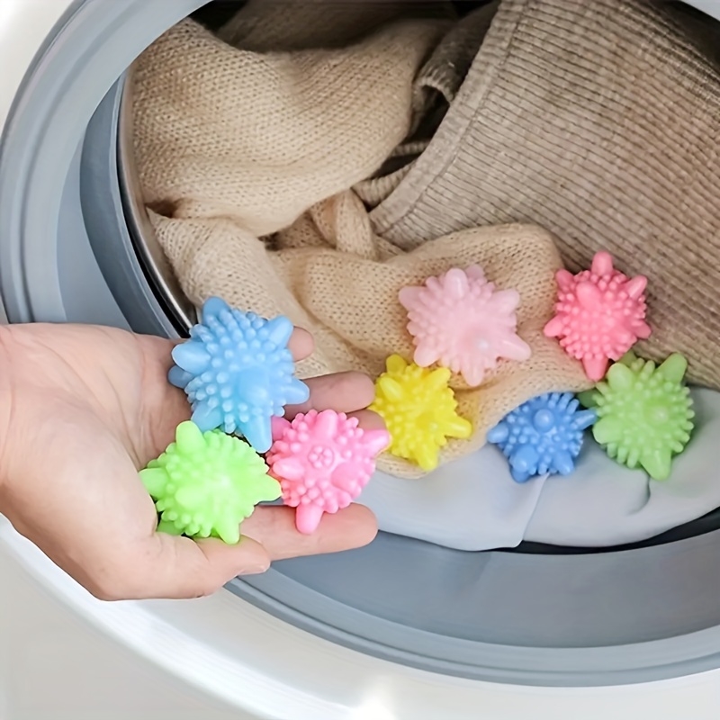 4 palle per lavatrice e asciugatrice, riutilizzabili, palle per bucato,  effetto ammorbidente : : Grandi elettrodomestici