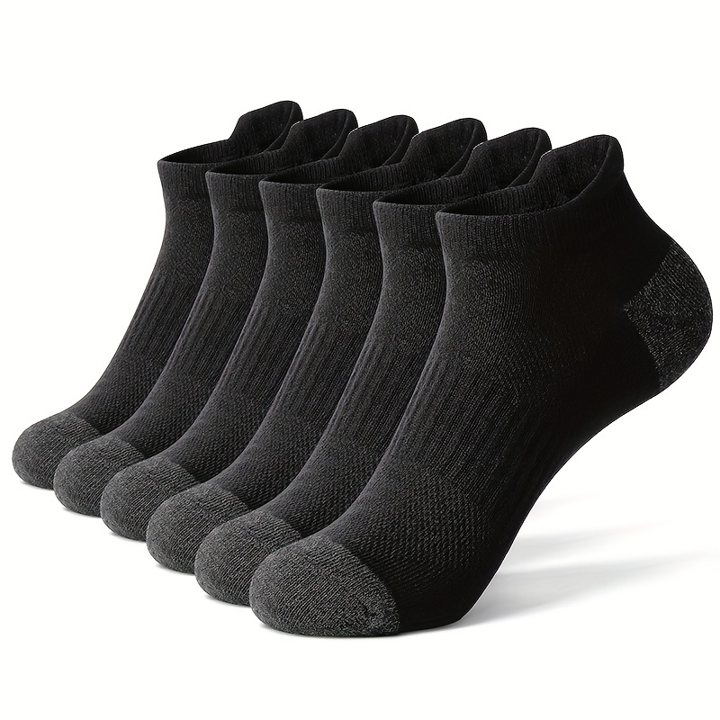 Comprar 6 pares de calcetines de malla sólida para hombre