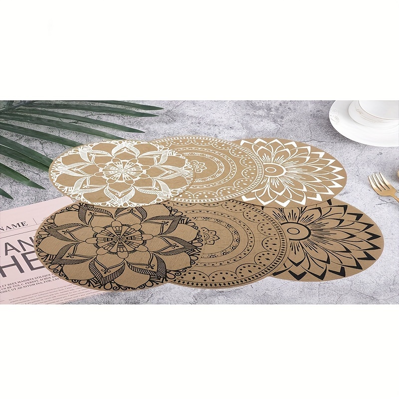 Multifunctional And Durable Silicone Round Non-slip Heat-resistant Mats,  Coaster Mat, Placemat, Pot Mat, Table Mat - Temu