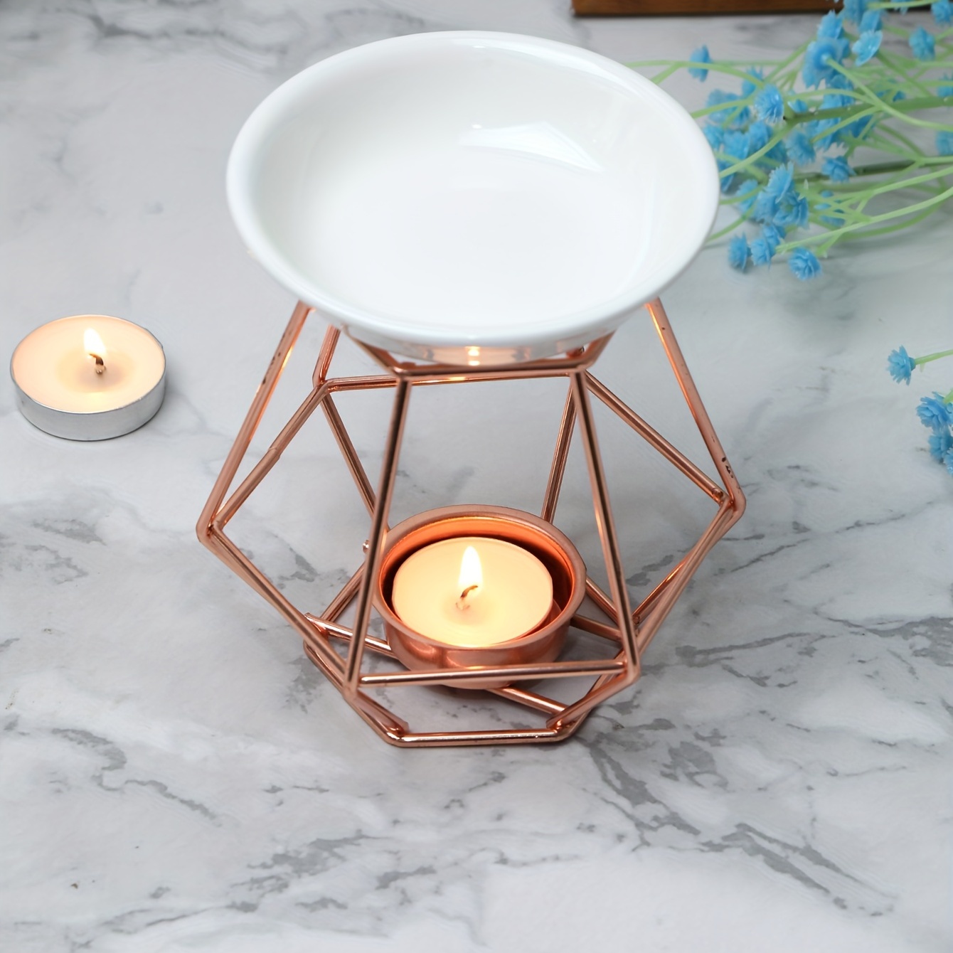 Fragrance Essential Oil Bronze candle Holder Western Classic - Temu