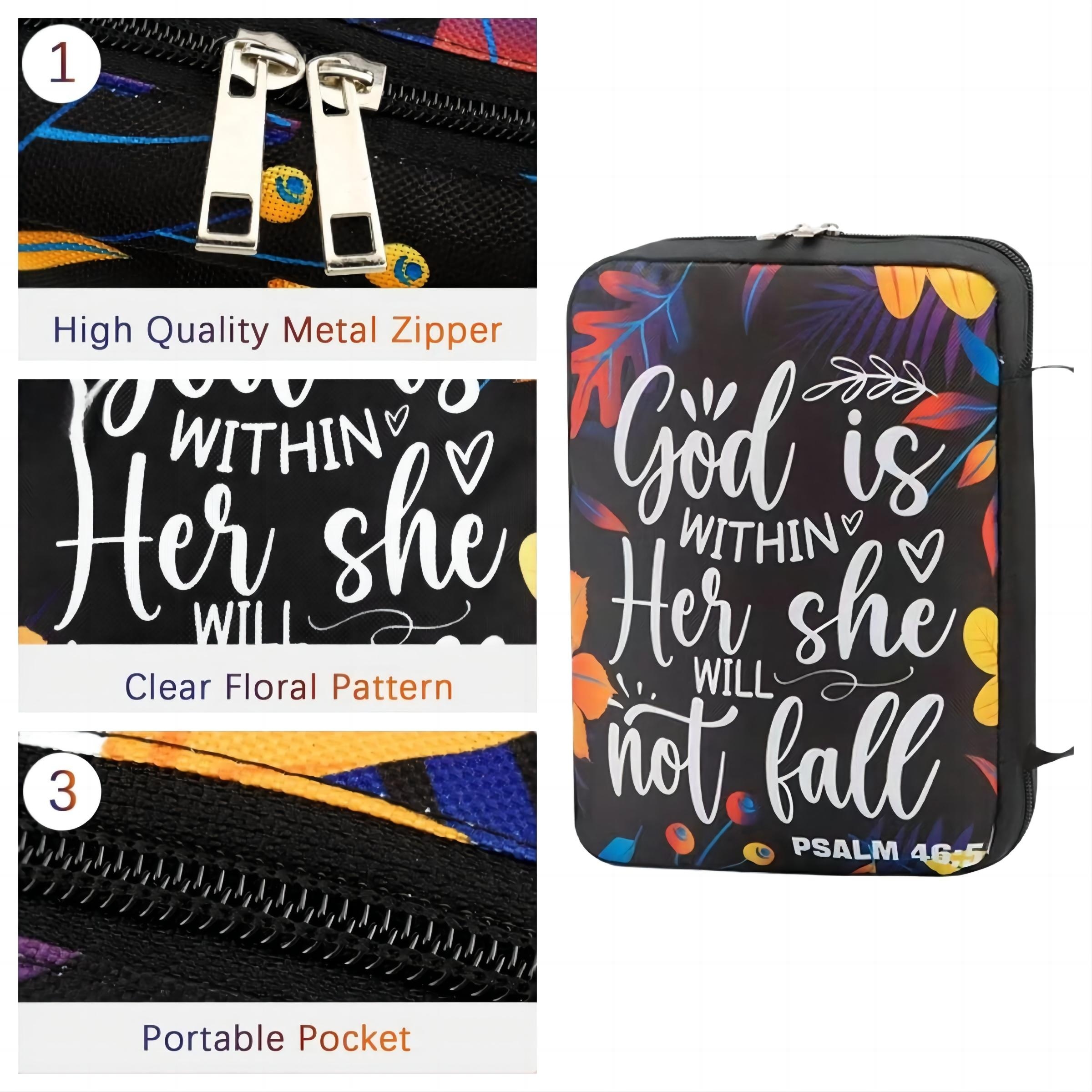 Bible Cover With Bookmark Bible Case For Women Bible Book - Temu