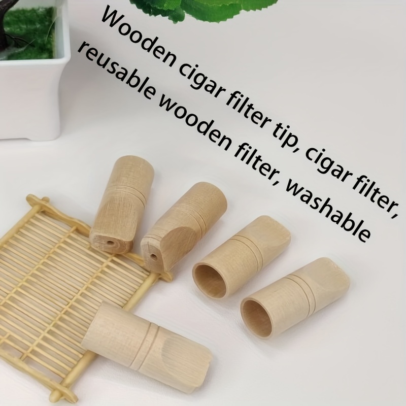 Wooden Filter Tips Smoking Wood Mouthpiece Wood Filter Tips - Temu