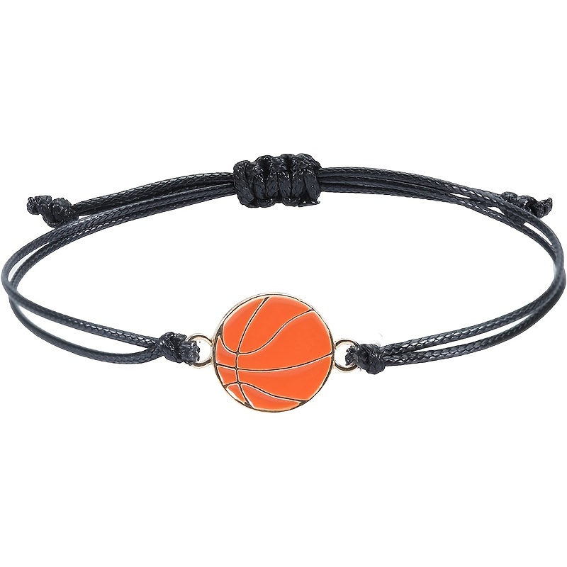 Football Baseball Basketball Rope Knotted Bracelet