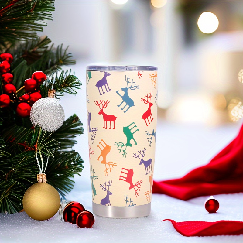 Christmas Tumbler Stainless Steel And Double Wall Insulated - Temu