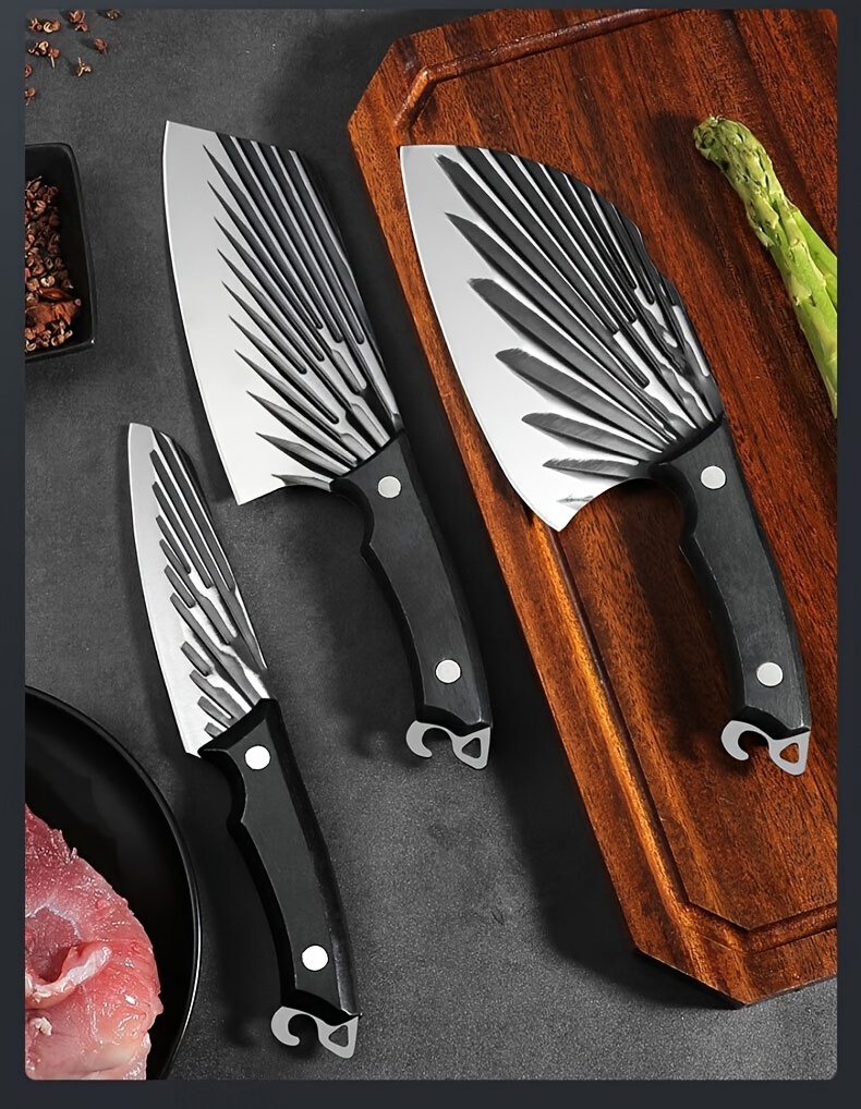 Kitchen Knife, Household Cutting Knife, Chef Special Slicing Knife, Meat  Cutting Knife, Large And Full Kitchen Chopping Knife, Fruit Knife Set E9195