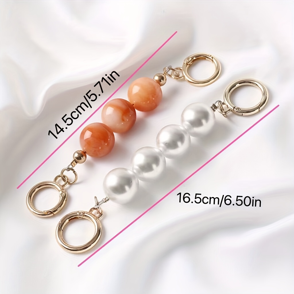 Picking Mahjong Bag Color Pearl Chain Bag Accessories Extension