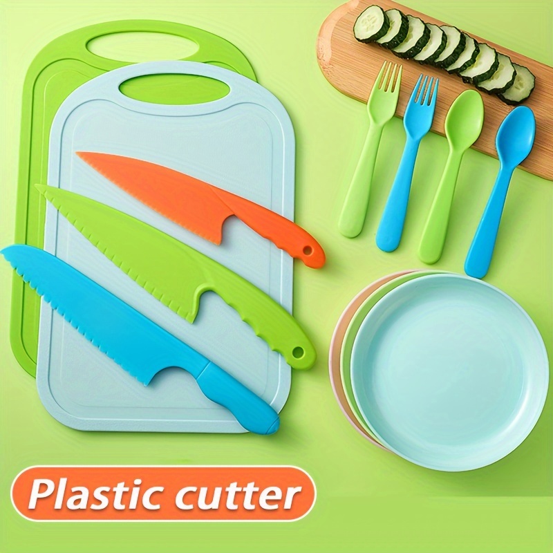 Safety Fruit Knife Plastic Vegetable Cutter Not Easy To - Temu