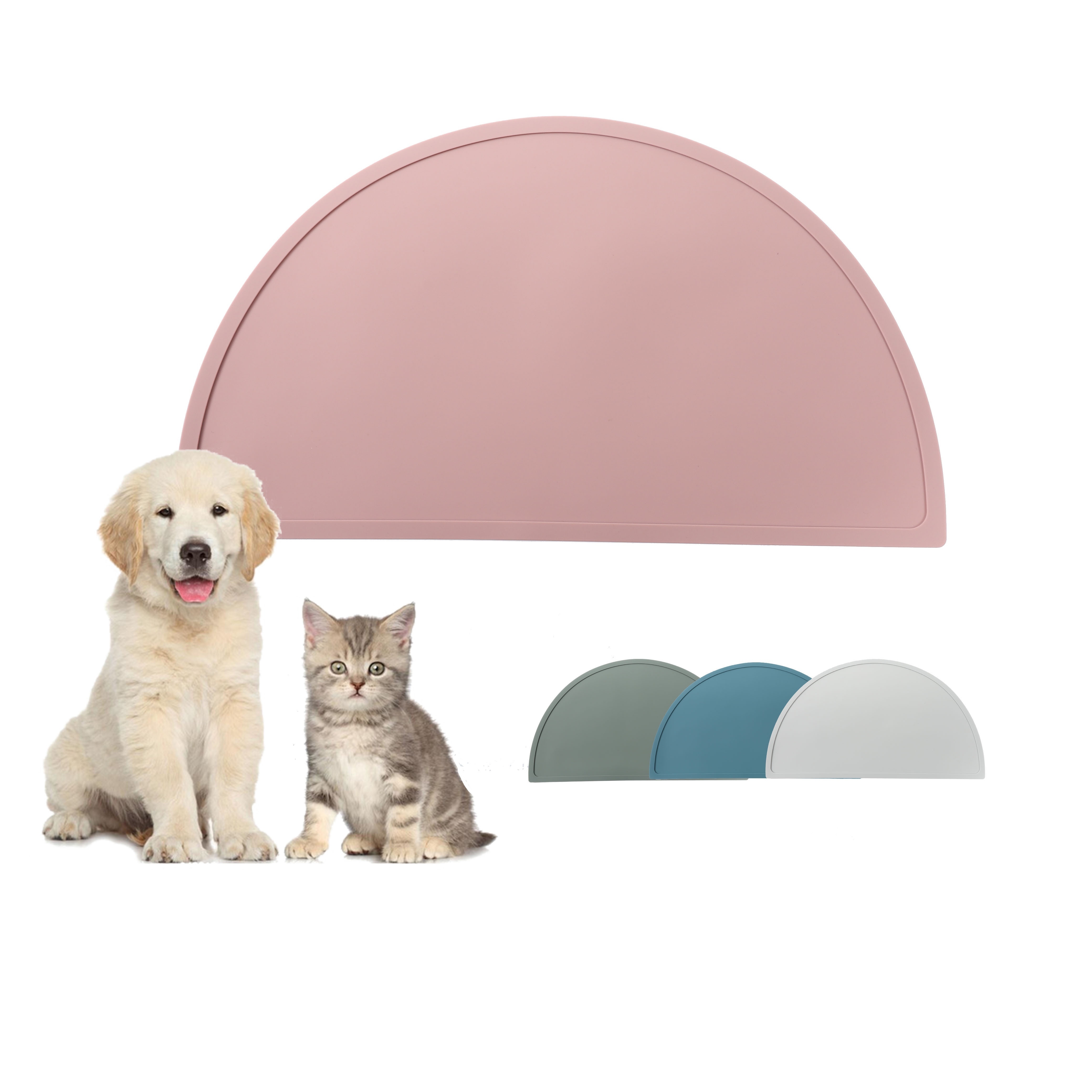 Pastel Colors Cat Paws Cat Mat for Food Daily Cute Pet Placemat Non-Slip Pet  Feeding Mat, PCS - Kroger