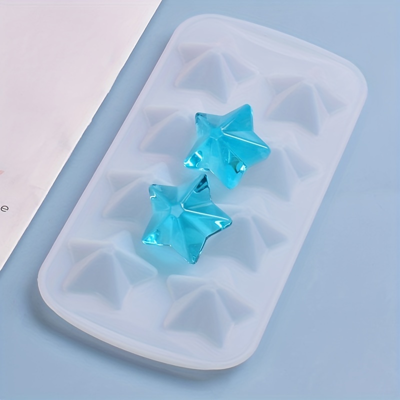 Epoxy Resin Mold Octagonal Star Silicone Mold Diy - Temu