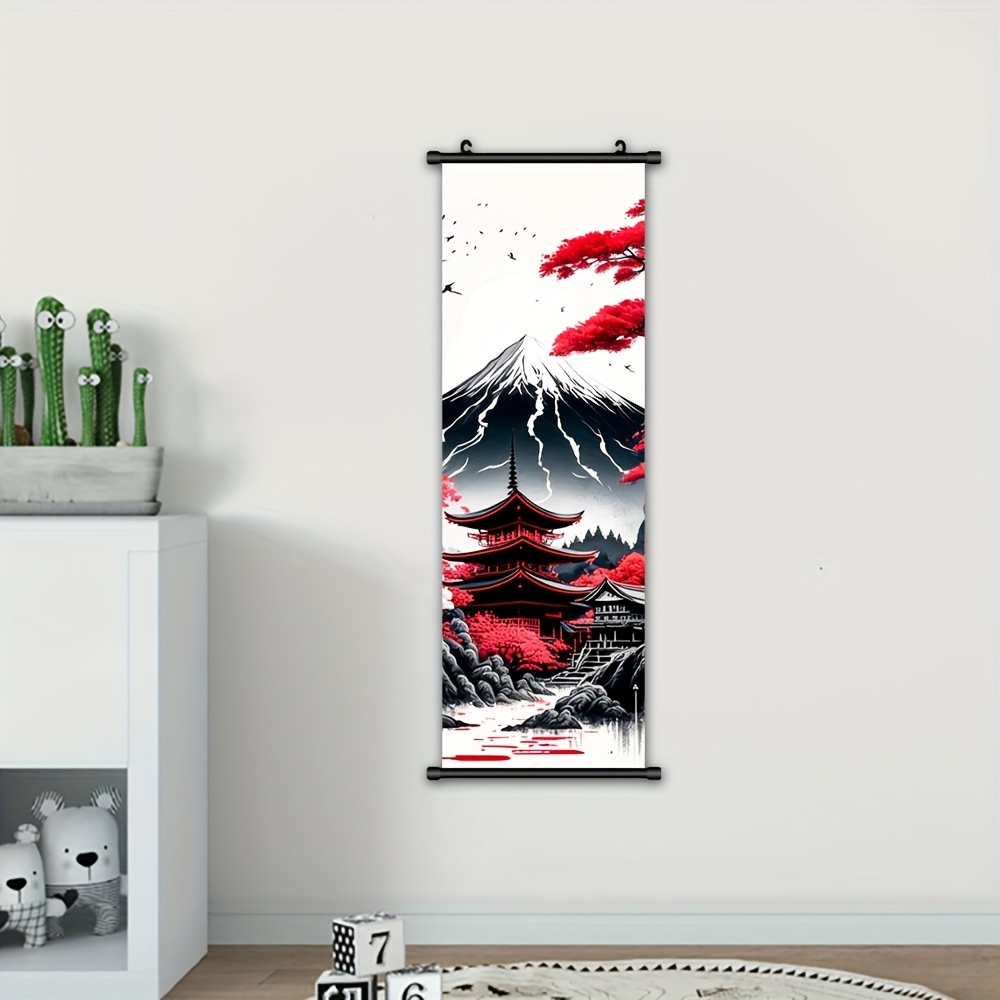 Wall Scroll Poster Home Decor, Japanese Scroll Pictures