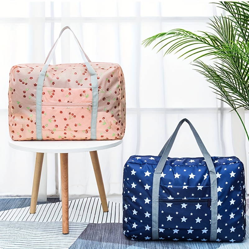 Fashion Large Duffel Bag Travel Storage Carry Bag Simple - Temu Canada