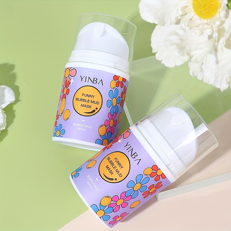 Pore Rejuvenating Bubble Mud Mask for Deep Moisturizing