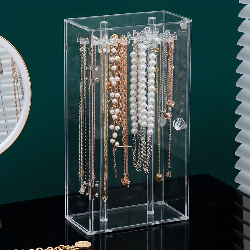 Acrylic Bracelet Holder Elegantly Displays Jewelry
