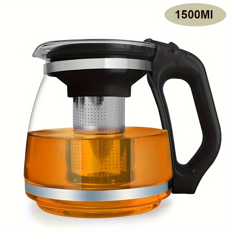 Teiera con infusore in cristallo da 1500 ml in vendita - Produttore  affidabile di bottiglie, barattoli e contenitori in vetro