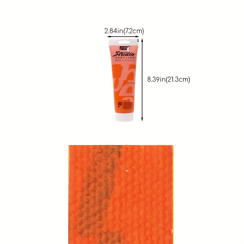 Orange Acrylic Paint 32 Oz - Basic Supplies - 1 Piece