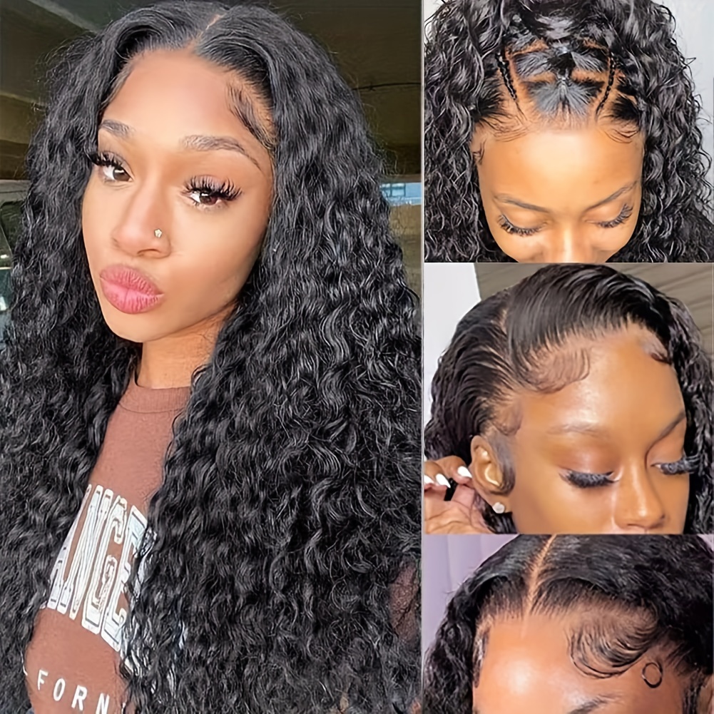 Hairline Edge Kinky Curly Lace Front Pelucas Cabello Rizado - Temu Mexico