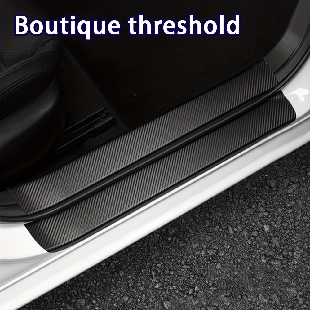 For Car Door Sill Strip Anti collision Stickers - Temu