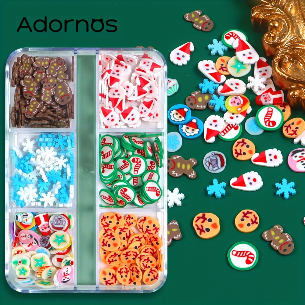 Mixed Christmas Polymer Clay Slices Sprinkles Resin Mold Filler Snowman  Gingerbread Flake DIY Resin Jewelry Crafts For Gift Toys - AliExpress