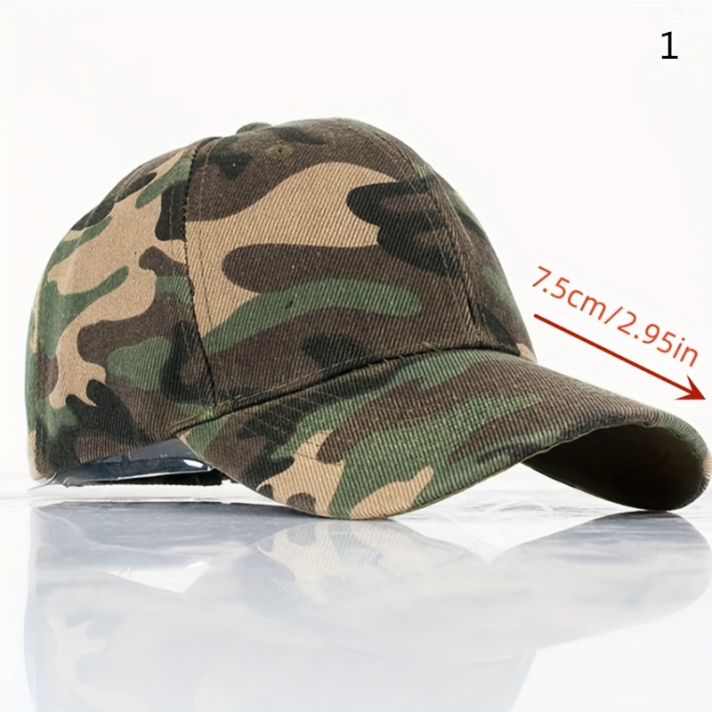 Gorra de Beisbol Verde Militar Unisex Ajustable, Entrenamiento