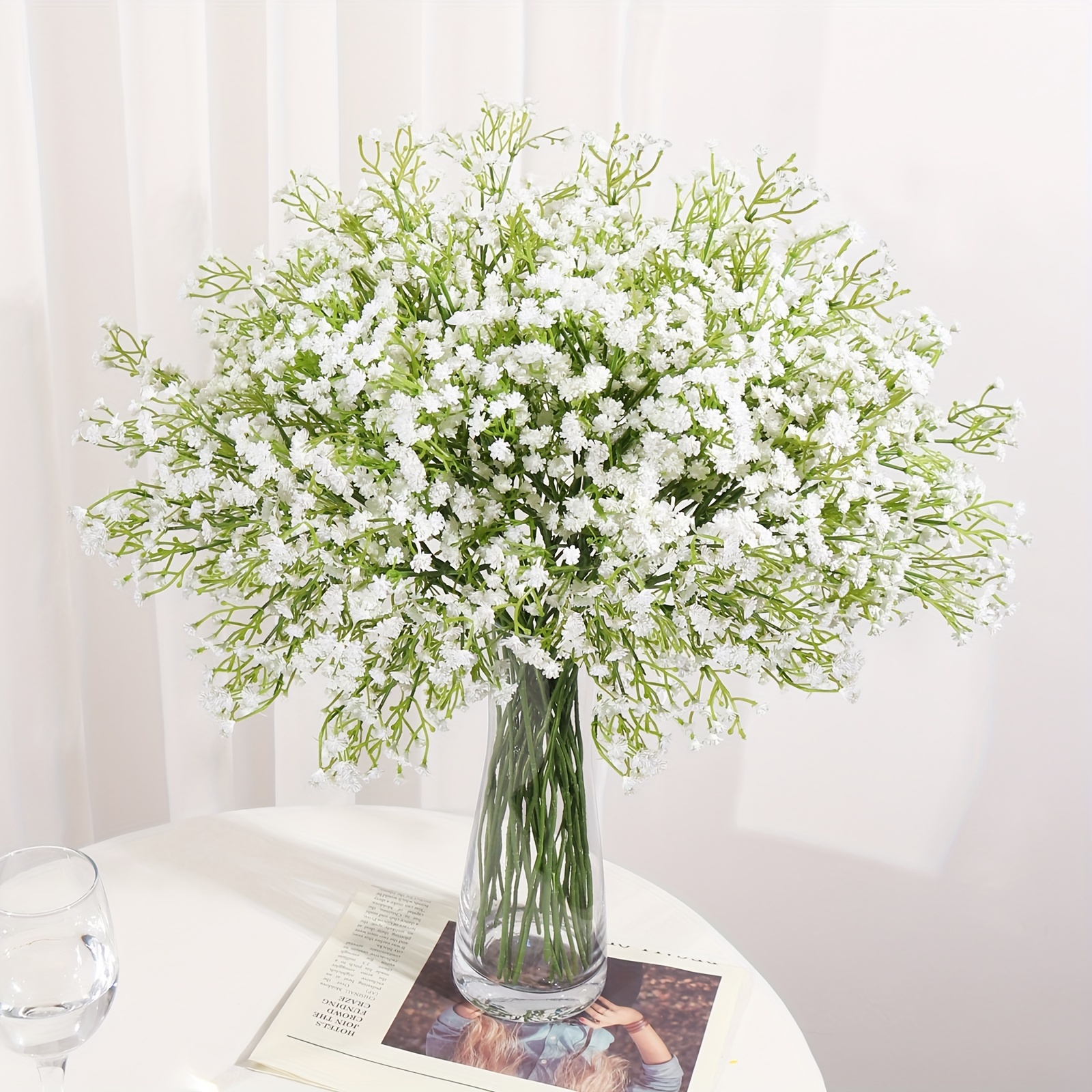 Fresh And Fashionable Artificial Babies Breath Flowers For - Temu