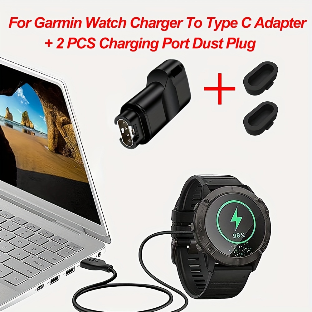 USB Charging Cable Dock Charger for Garmin Fenix 3 HR Sapphire