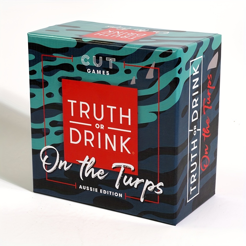 Truth Or Drink Turps Aussie Edition Fair Dinkum Spaß 312 - Temu