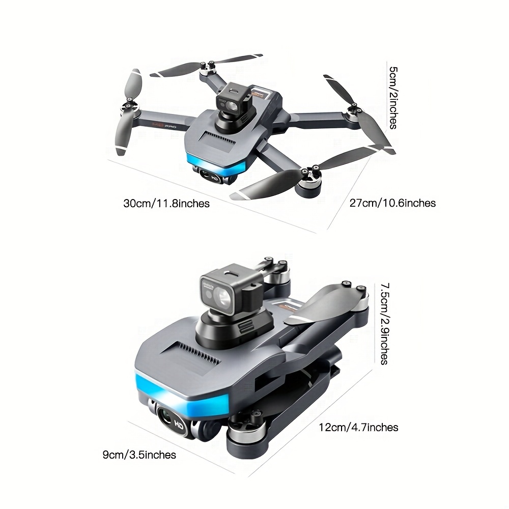 M8 Pro Drone Wifi Fpv Hd 1080p Amusant Et Facile À Apprendre Fpv Avec Deux  Piles Jouets 360 Degrés Flip Tir Créatif Machine Volante Haute Performance  Sûre Et Stable Pratique Pour Les