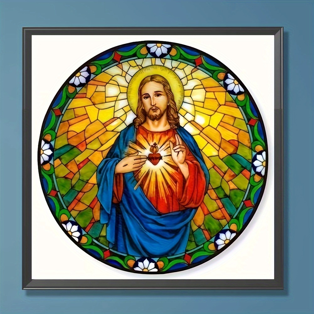 Religious Diamond Painting Kits 5d Art Embroidery Cross - Temu