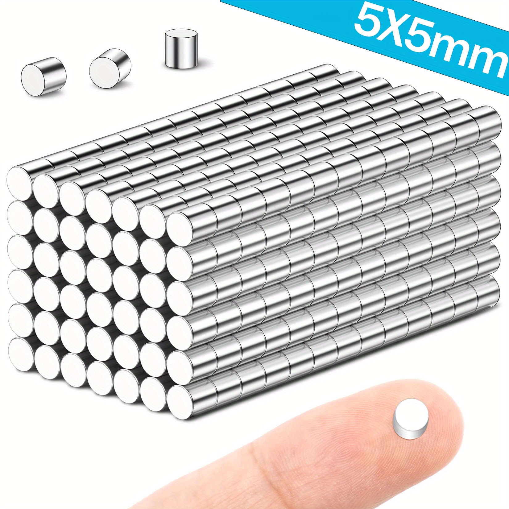 Magnet, Magnetplatte, Neodym-Magnet, 24 Magnete, starke Nagelplatte,  Magnetplatte, Magnetplatte mit Aufbewahrungsbox, Kühlschrankkegel