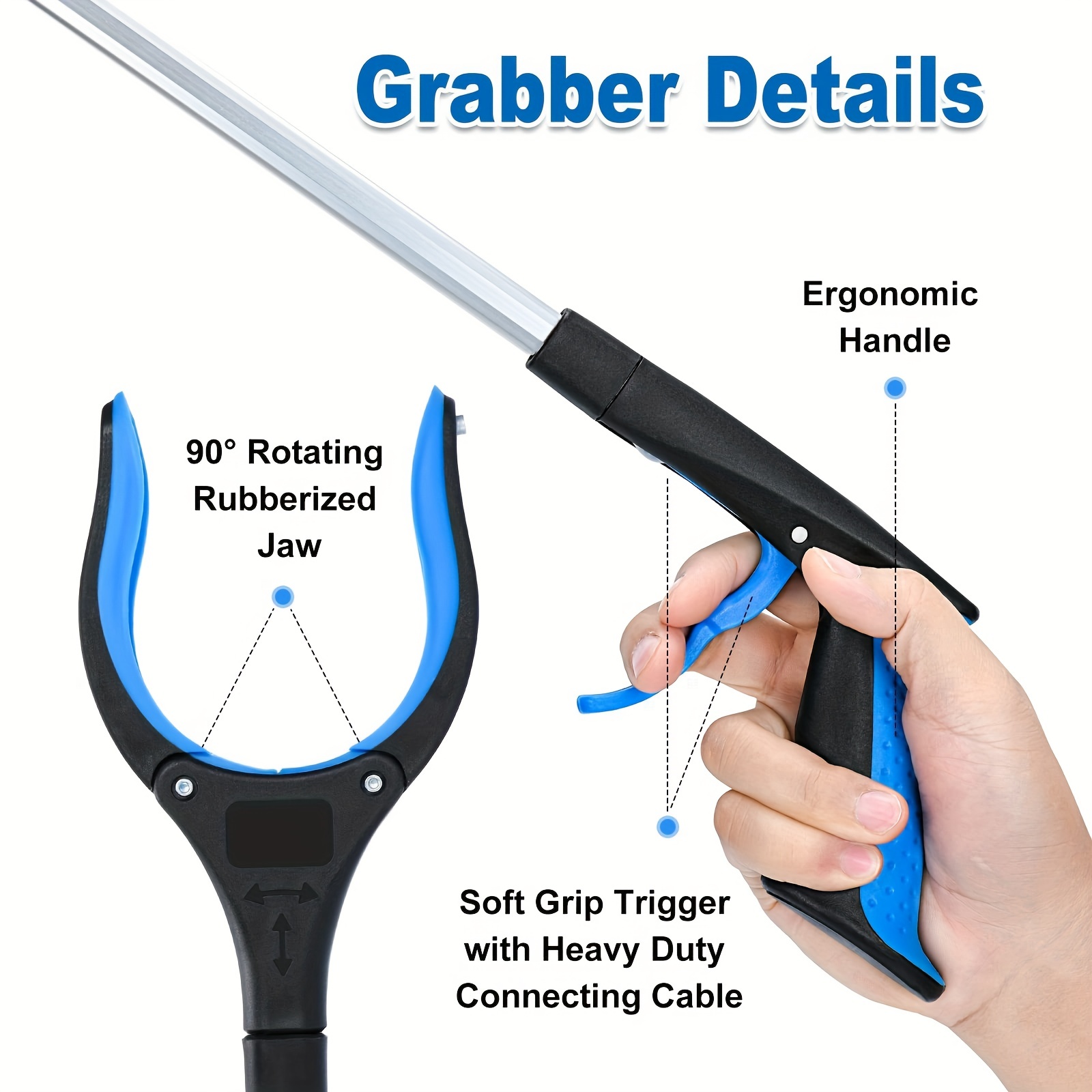 1pc Reacher Grabber Tool 32 Elderly Grabbers With Magnet - Temu Canada