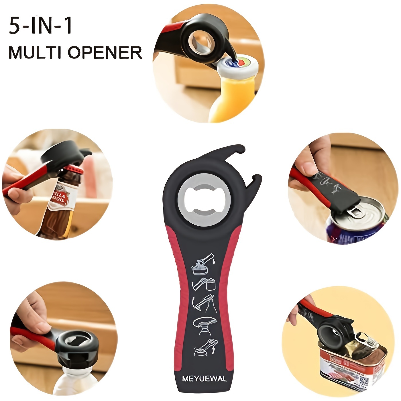 How to Use Meyuewal Silicone Multi Function Jar Opener? 