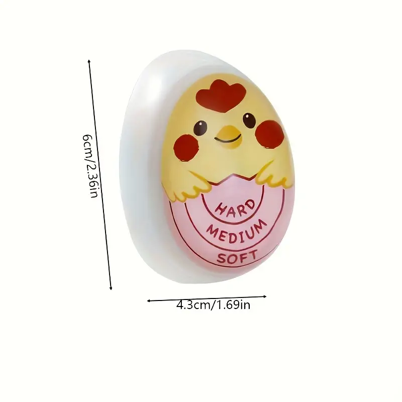 Kitchen Egg Timer That Changes Colors When Done, Hard Boiled Egg Timers,  Perfect Egg Timer for Boiling Eggs, Perfect Egg Boiler Timer