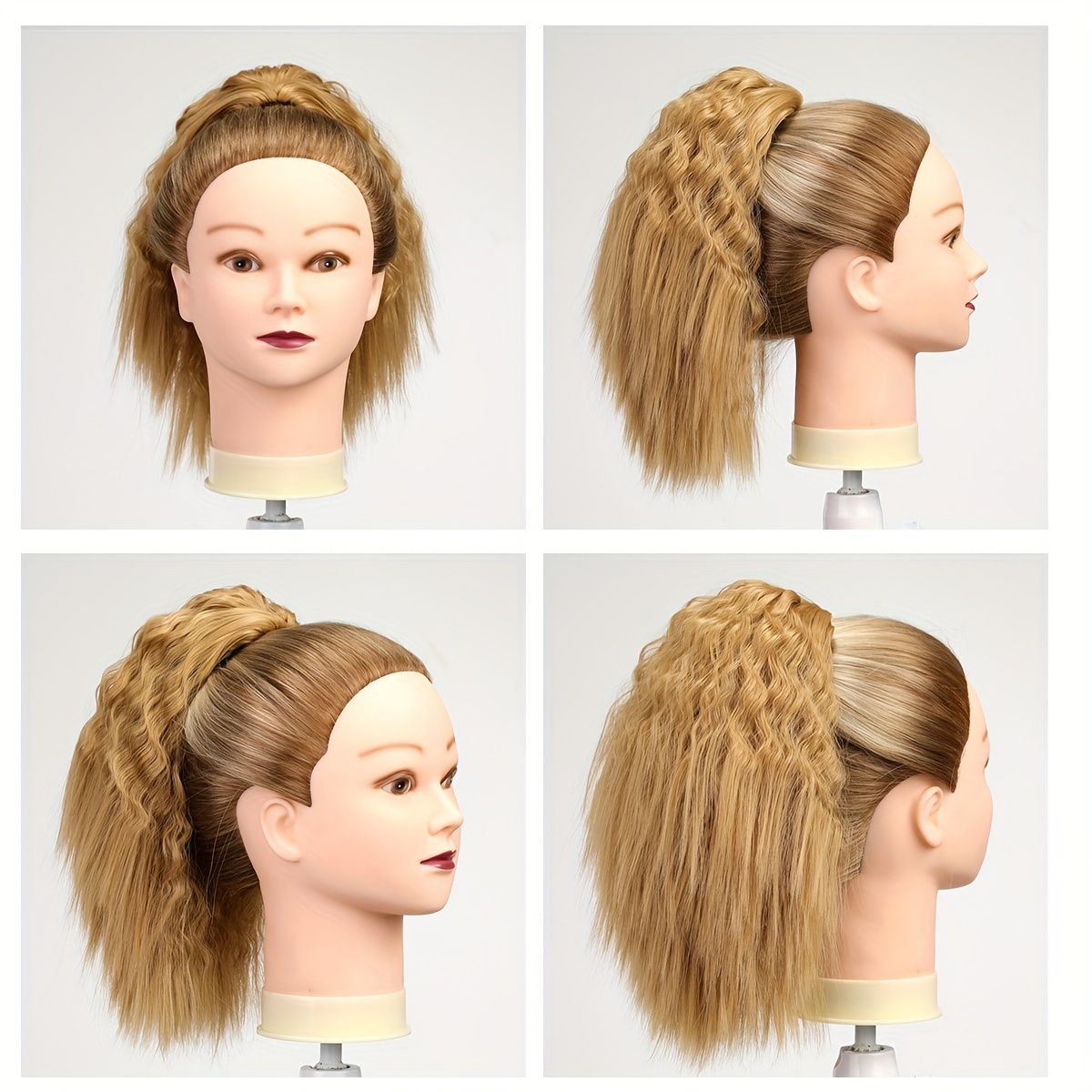 Short Kinky Curly Ponytail Extensions