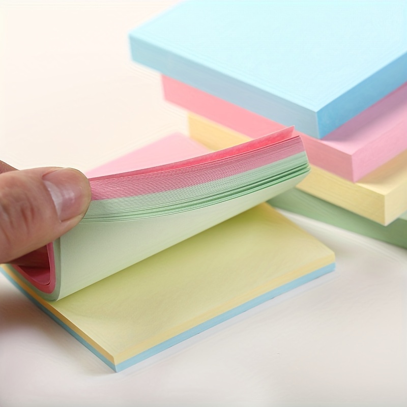 9 Colors 9 Pack 450 Sheets Lined Sticky Notes 3 94x2 76 In Ruled