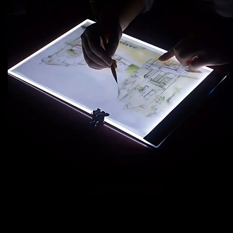 A5 LED Light Table: Brightness Adjustable, USB Chargeable, Perfect For  Artists, Drawing, Weeding Vinyl & Diamond Painting