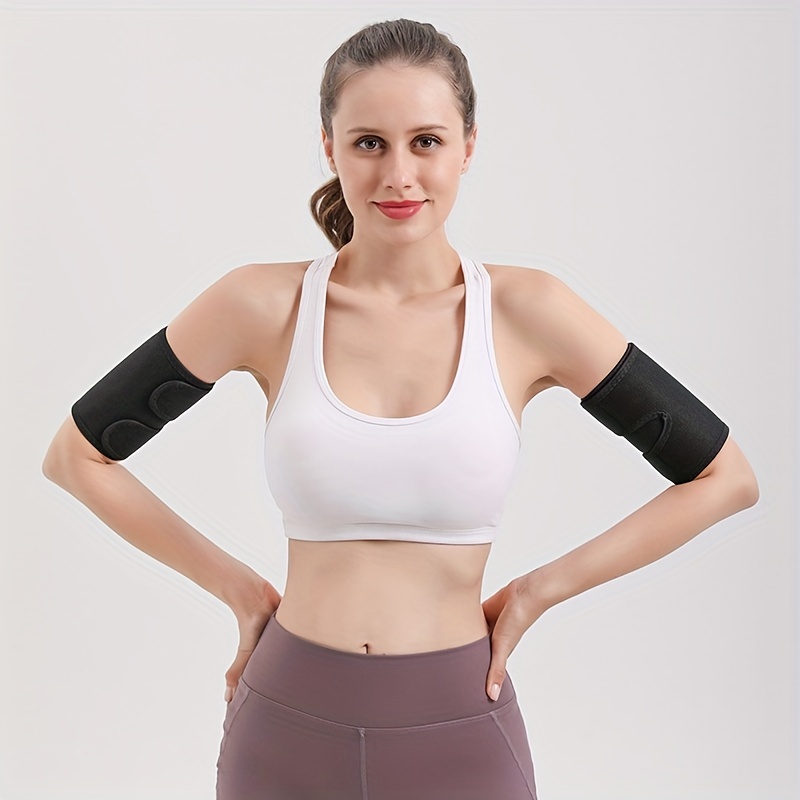 1 pair Women's Sauna Arm Trimmers for Weight Loss and Sports Workouts -  Sweat Bands for Slimming and Toning Arms