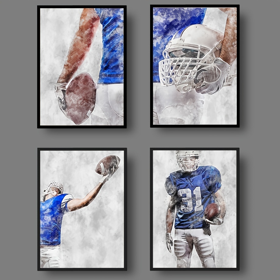 Dallas Cowboys abstract painting art NFL football