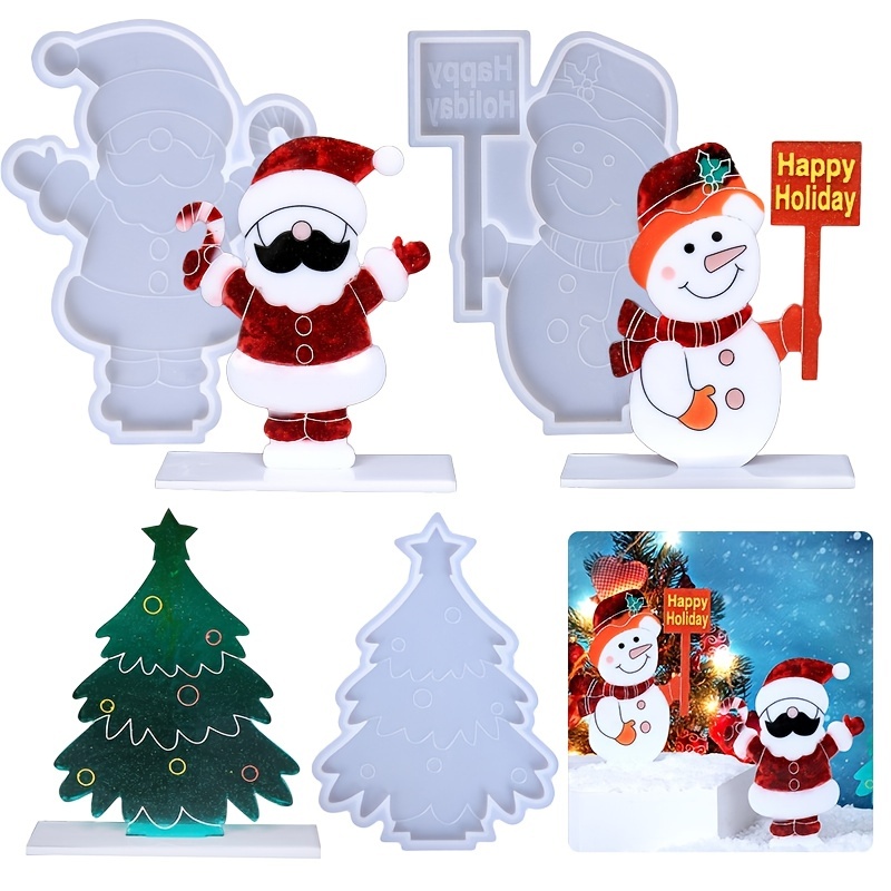 Christmas Tree Silicone Mold Christmas Decoration Ornament - Temu