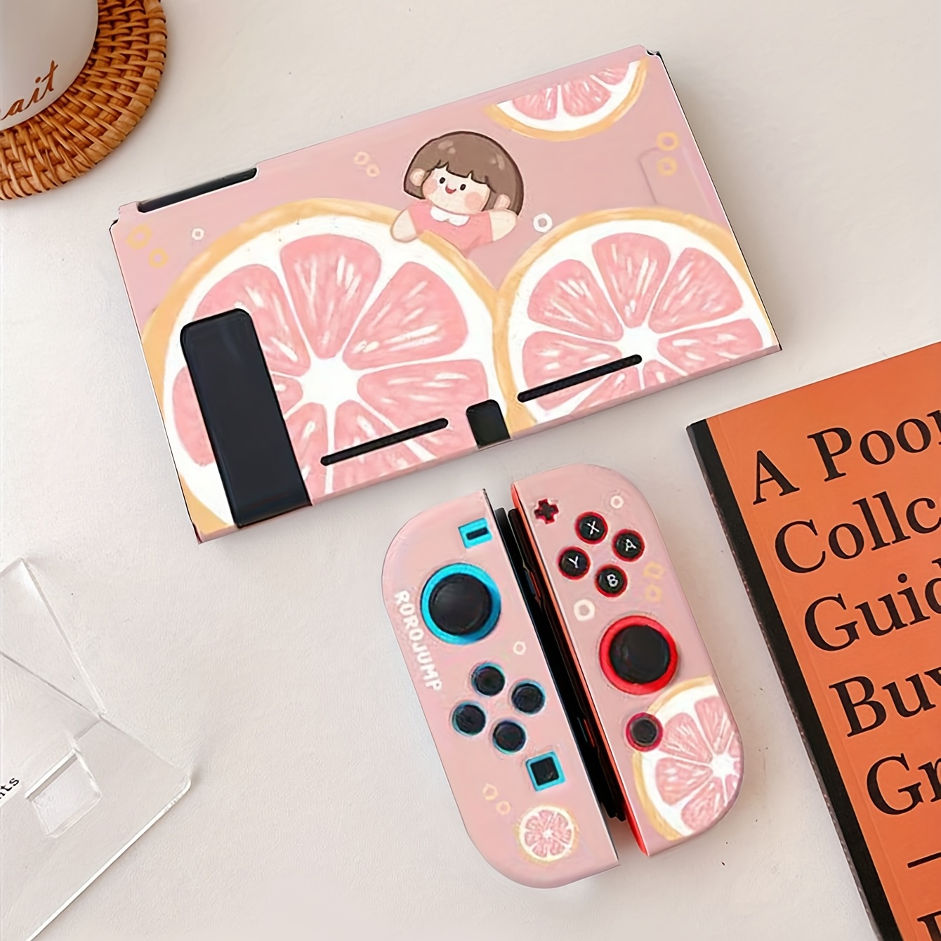 Funda protectora de silicona para Nintendo Switch Lite, funda de agarre  suave con asas ergonómicas cómodas