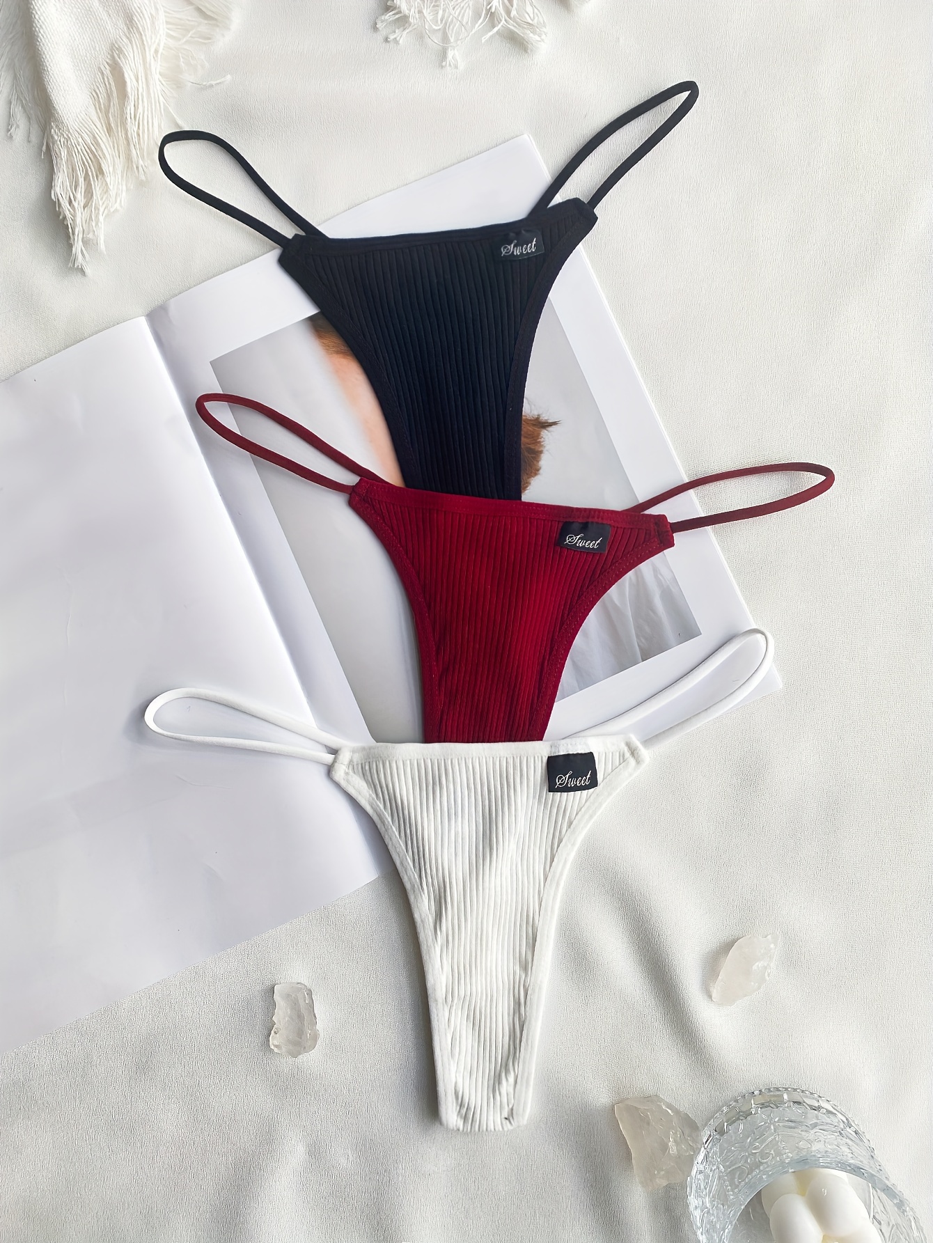 BeautyIn Womens Cotton Underwear High Cut Bikini Panties Pack of 4