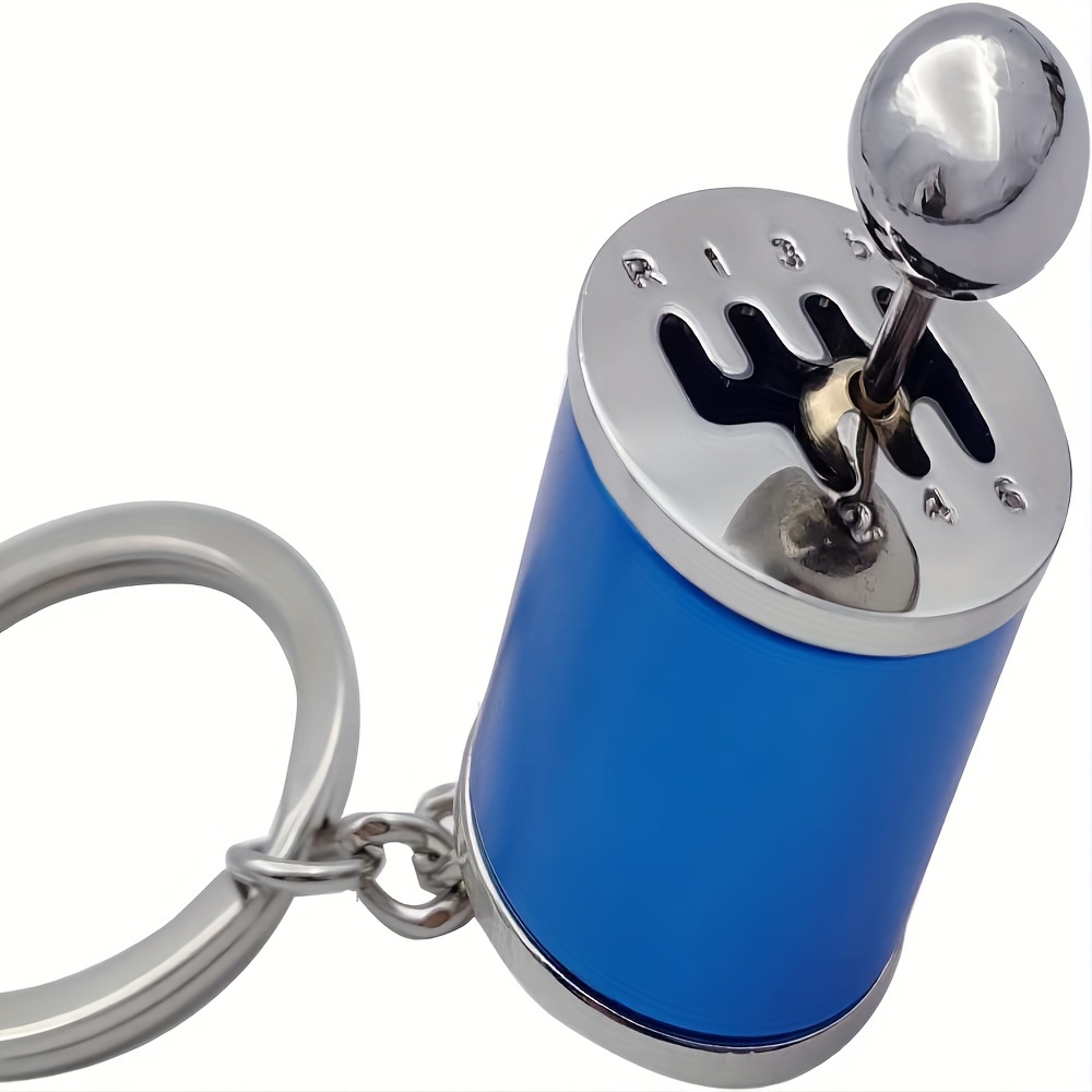 Schalthebel-Schlüsselanhänger, 6-Gang-Schalthebel-Schlüsselanhänger,  Mini-Auto-Schaltknauf-Schlüsselanhänger, Schaltgetriebe-Schlüsselanhänger