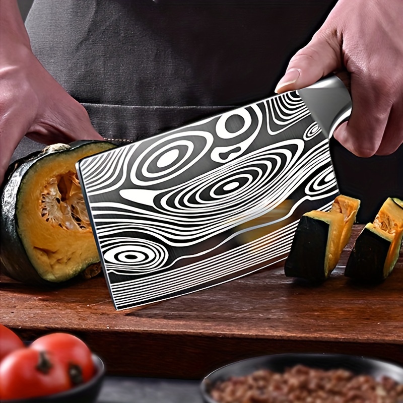 Cuchillo De Chef Carnicero Afilador Tijeras Acero Inoxidable Para Carne  Cocina