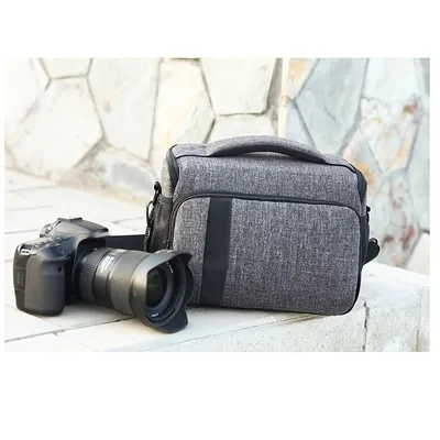 BAGSMART Camera Bag, SLR Dslr Canvas Camera Case, Vintage Padded Camera Shoulder